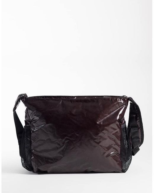 Rains Black 16360 Sibu Water Repellent Ripstop Messenger Bag for men