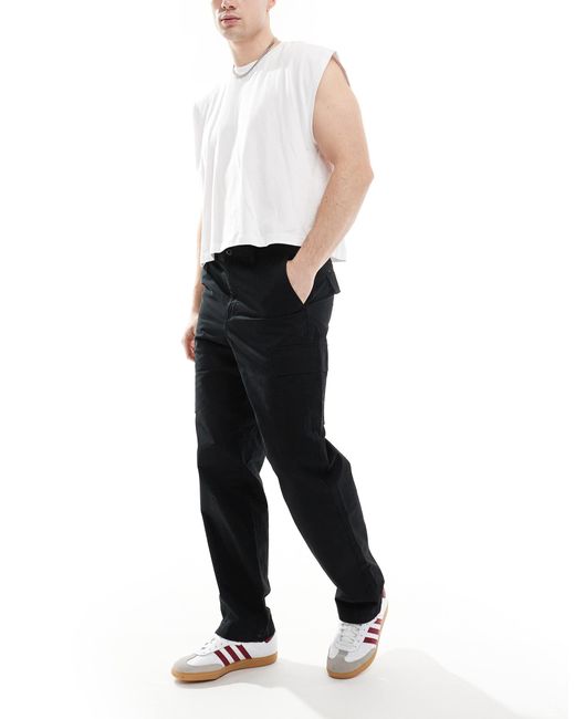 JJ Rebel – cargohose mit lockerer passform in White für Herren