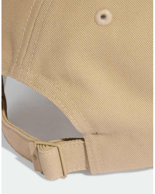 Adidas Originals Natural Adicolor Classic Trefoil Baseball Cap