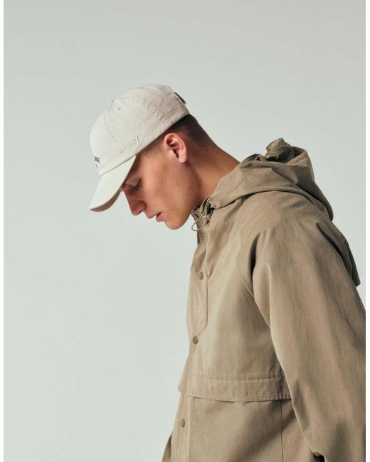 ASOS Natural Boxy Oversized Windbreaker for men