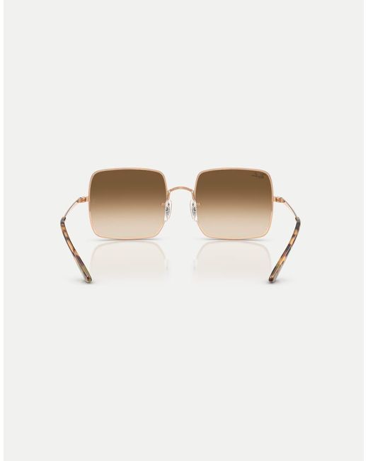 Ray-Ban Natural Square 1971 Classic Square Sunglasses With Lens