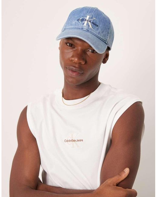 Cappellino di Calvin Klein in White da Uomo