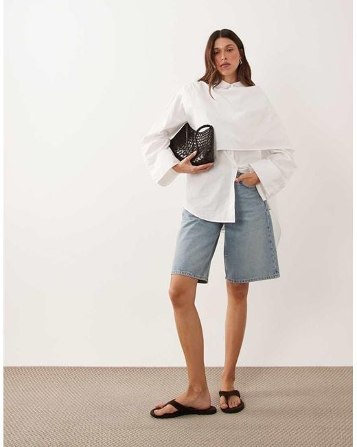 ASOS Gelaagd Overhemd in het Natural