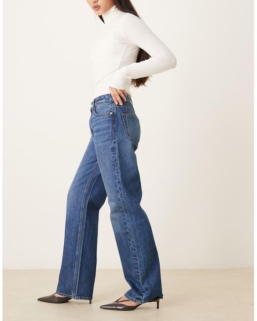 Calvin Klein Blue 90S Straight Leg Jeans