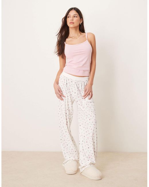 ASOS Pink Mix & Match Pyjama Cami