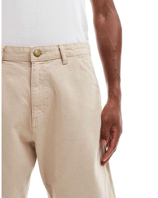 Jack & Jones Losse Timmermans Shorts in het Natural voor heren