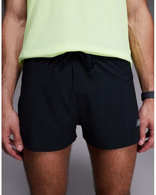 New Balance Green Rc 3 Inch Split Short for men
