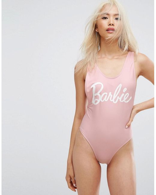 Missguided Multicolor Barbie Swimsuit