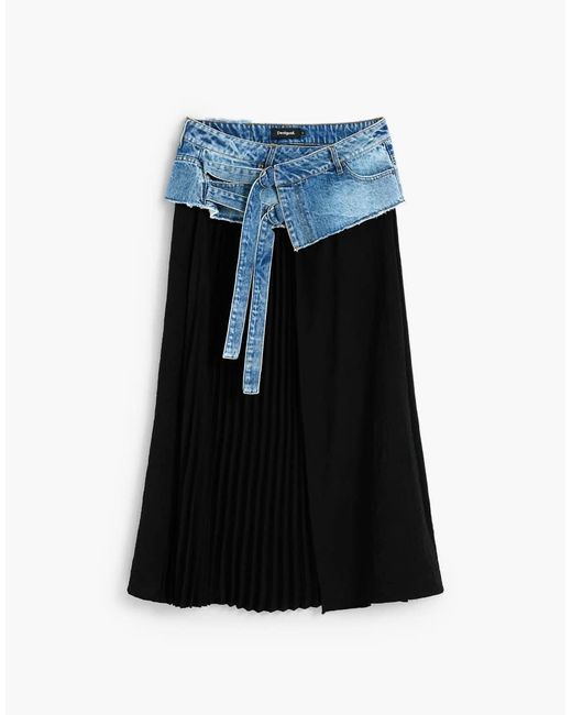 Gonna Lunga di Desigual in Blue