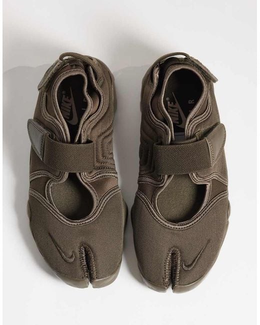 Nike Brown Air Rift Trainers