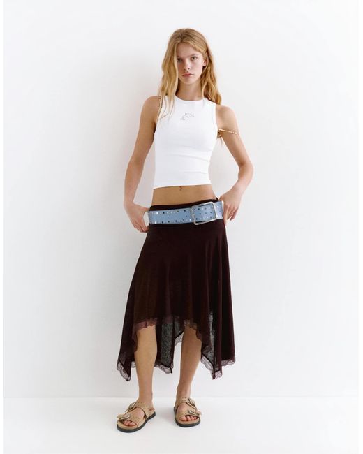 Pull&Bear White – tanktop