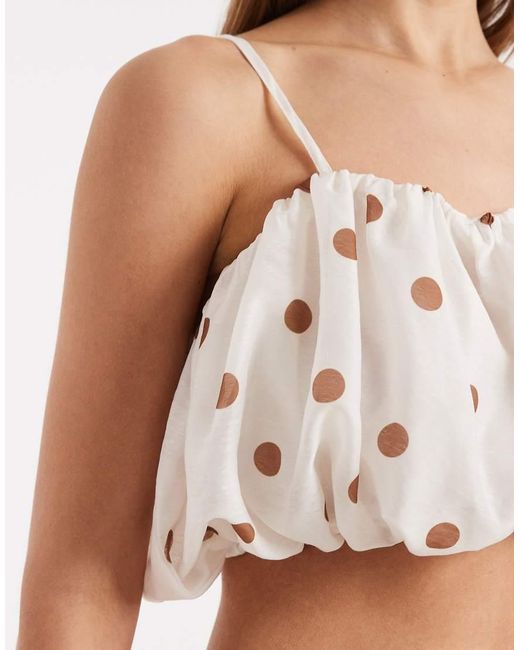 ASOS Multicolor Ruffle Top