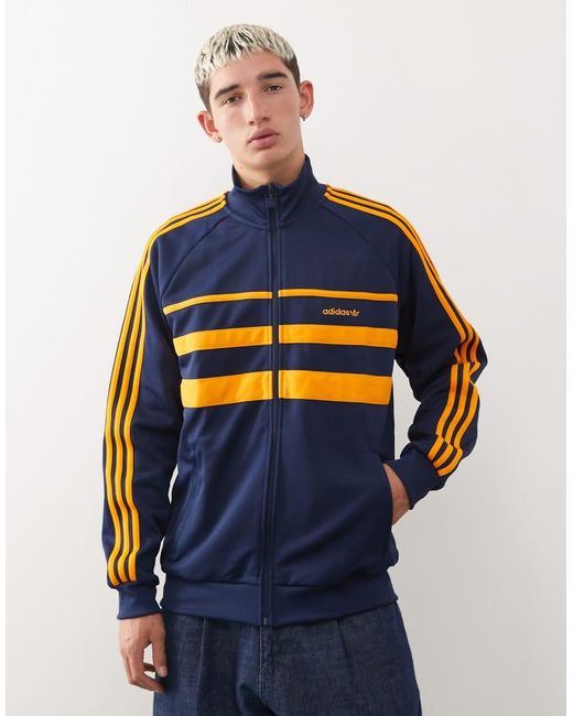 Adidas Originals Blue First Track Top for men