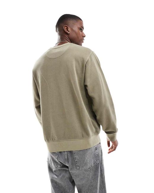 Jack & Jones Green Super Oversized Sweatshirt for men