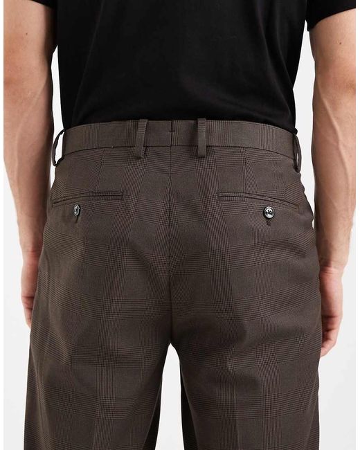 Mango Brown Milan Slim Fit Tailored Trouser Co-Ord for men