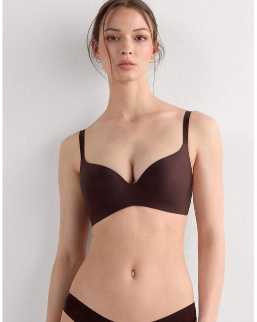 Intimissimi Black Adele Ultralight Microfibre Triangle Bra