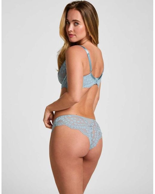 Hunkemöller Blue Daisy Non-Padded Underwired Bra