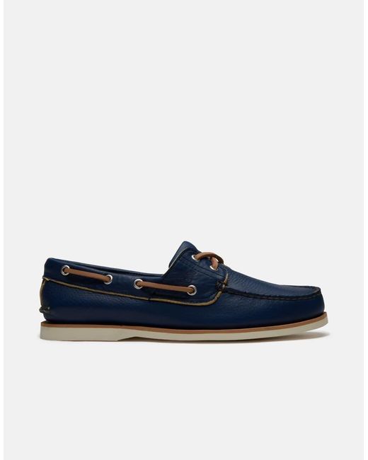 Timberland Blue Classic Boat Shoe for men
