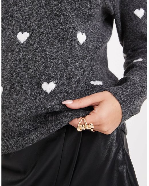 Vero Moda Gray – weicher pullover