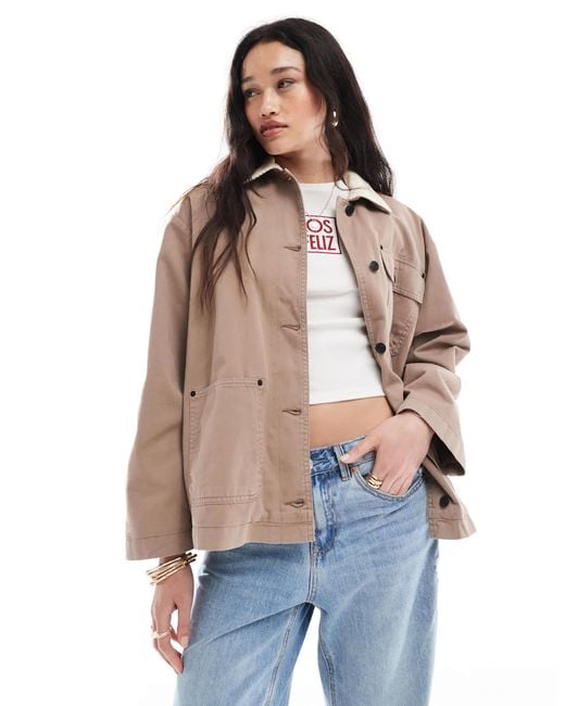 ASOS Blue – schlichte jacke