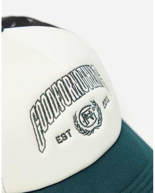 Good For Nothing Blue Trucker Baseball Cap