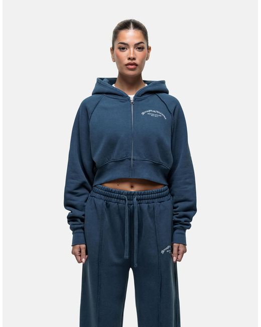 Good For Nothing Blue – kurz geschnittener kapuzenpullover