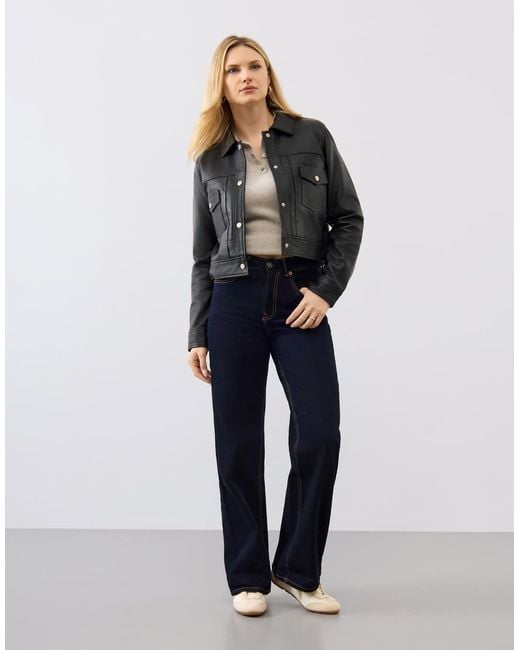 Bolongaro Trevor Black Real Leather Lexi Trucker