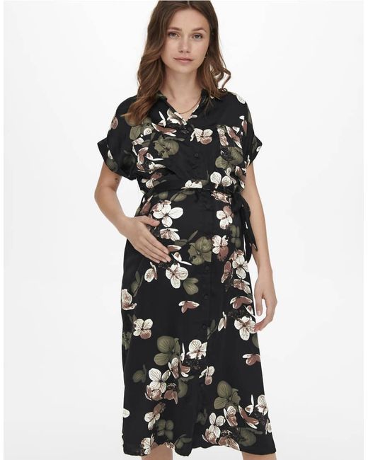 ONLY Black Shirt Dress