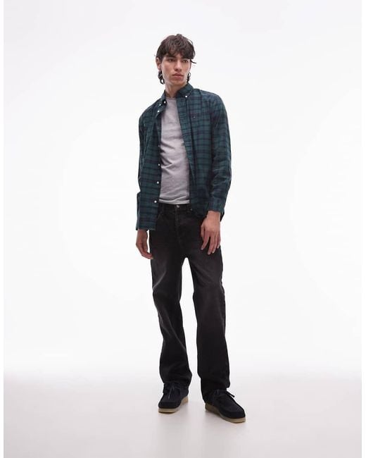Tommy Hilfiger Blue Check Shirt for men