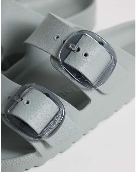 Birkenstock Gray Arizona Big Buckle Eva Sandals