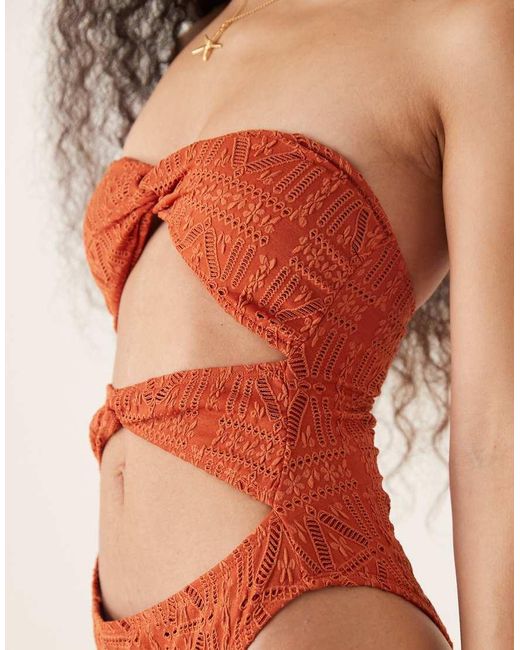 ASOS Asos Design Petite in het Orange