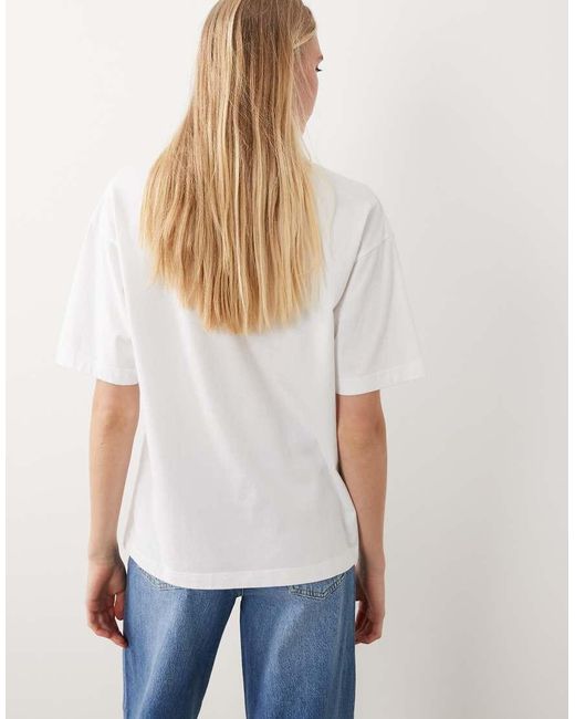 Barbour White X Mul Ouseburn Short Sleeve Graphic T-shirt