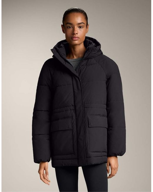 Oysho Blue Primaloft® Water-repellent Padded Jacket