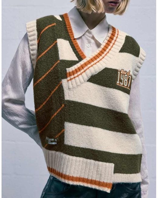 Pull&Bear Gray Stranger Things Vest