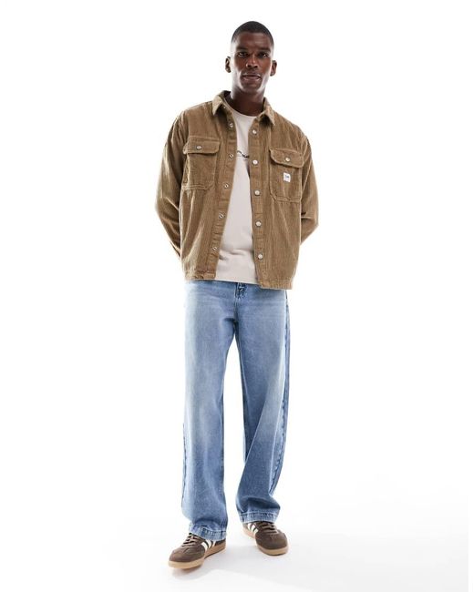 Lee Jeans Natural Workwear Cord Overshirt for men