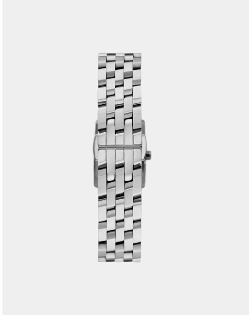 Georgie - montre pour femme en acier inoxydable, 3 aiguilles Michael Kors en coloris White