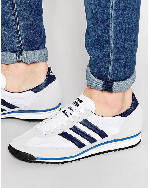 adidas Originals Sl 72 Trainers S78999 in Blue for Men | Lyst