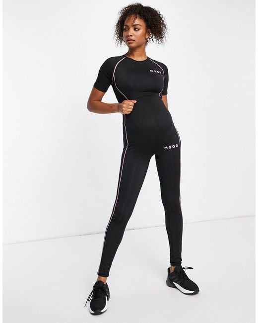 Missguided Active Co-ord leggings in Black