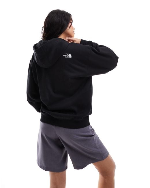 The North Face Black – essential – oversize-kapuzenpullover