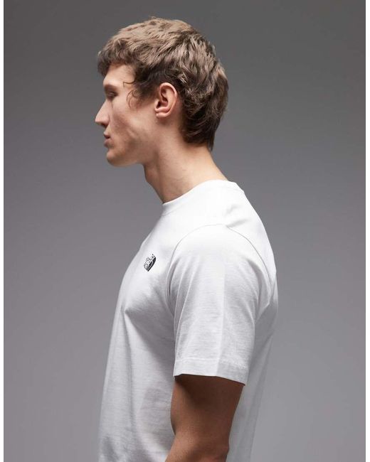 The North Face Gray Denali Backprint T-Shirt for men