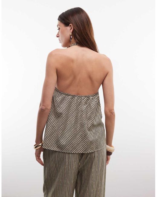 ONLY Gray Halterneck Top Co-Ord