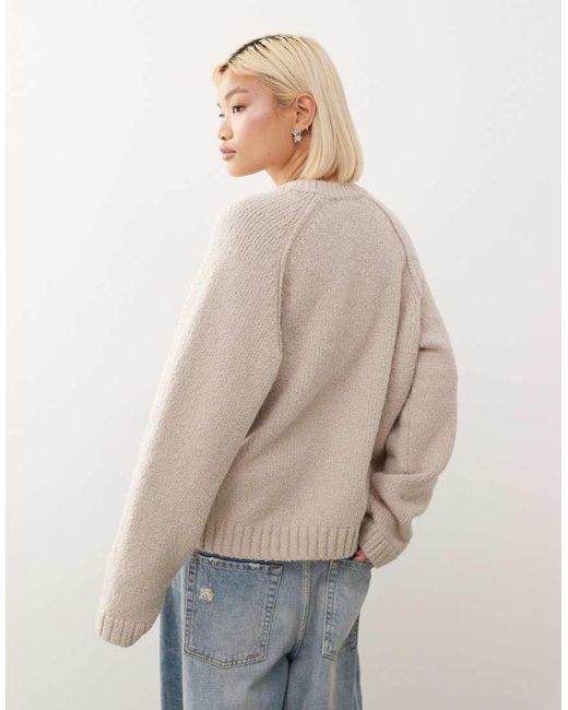 Weekday Blue Oversized Jumper