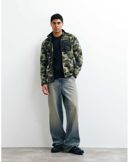 Regatta Green Frankie Full Zip Fleece Fleece for men