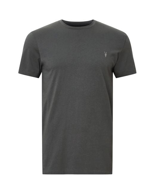 AllSaints – tonic – kurzärmliges t-shirt in Gray für Herren