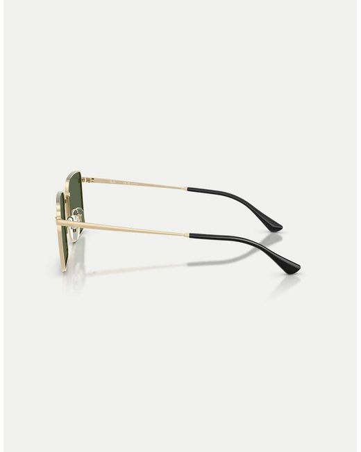 Ray-Ban Green Idan Square Polarised Sunglasses With Lens