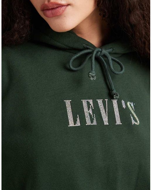 Sudadera Con Capucha Everyday Levi's de color Green