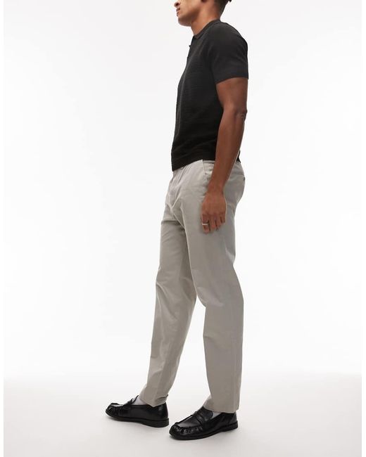 ARKET Black Pure Cotton Relaxed Chino Trousers for men