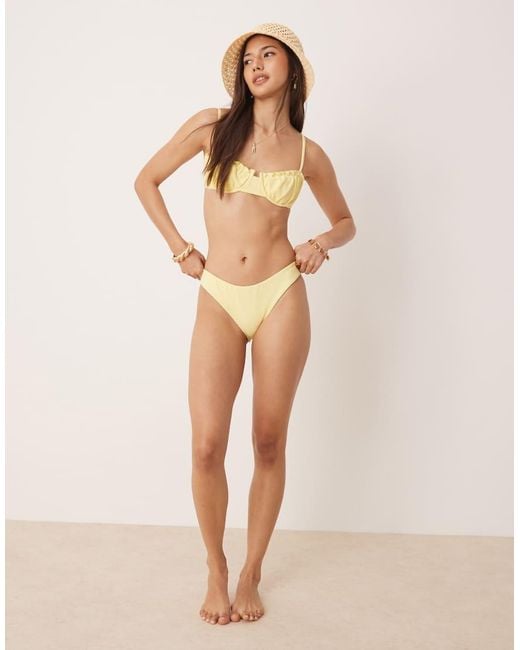 Dippin' Daisy's Brown Dippin Daisys Underwire Bikini Top