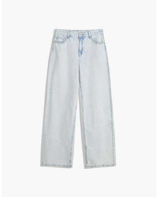 Bershka Blue – weite jeans