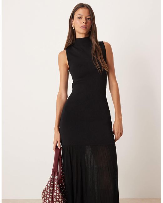 knee length dresses for ladies Hypnotic Glow Sheer Maxi Skirt main image 1